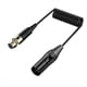 thumbnail image 1 of Cable de Audio para Amplificador, Mezclador de Audio, Minimicrófono, Cámara, Conector XLR de 3 Macho A Mini XLR de 4 Hembra, 1 of 5