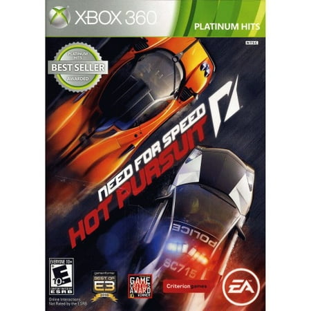 Need For Speed Hot Pursuit PH (Xbox 360) Electronic Arts, (Best 360 Racing Games)