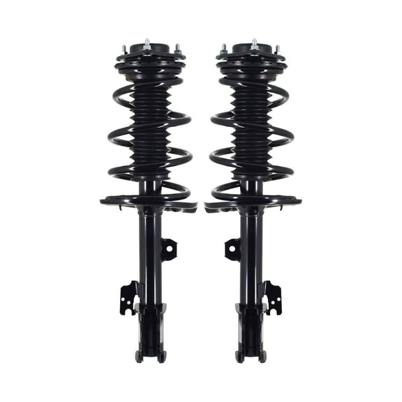 Pair of 2 Front L-R Quick Complete Strut-Coil Spring For 2014-2019 Toyota Highlander V6