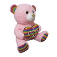 thumbnail image 2 of WAY TO CELEBRATE LE GRAND OURS ROSE AVEC PELUCHE COEUR, 15 POUCES, 2 of 3
