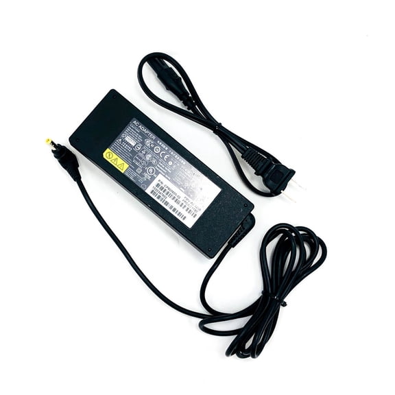 Pre-Owned Fujitsu FMV-AC323B 19V 100W Power Adapter w/ Power Cord Genuine Black