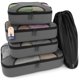 thumbnail image 1 of Set Shacke de 5 unidades, organizador ligero para viajes, de Packing Cubes, 1 of 6