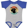 thumbnail image 3 of Inktastic Drum Set Retro Drummer Sunset Boys or Girls Baby Bodysuit, 3 of 5