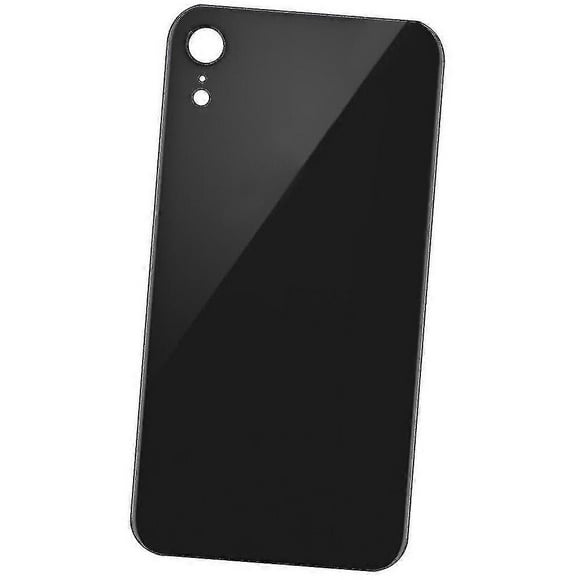 Back Rear Glass Housing Battery Cover Replacement For Apple Iphone Xr Black-