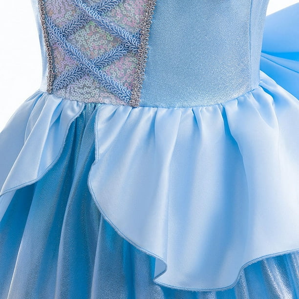 Cinderella Princess Dress for Toddler Girls Birthday Party Fairy Costume,  Size 1-6Y - Walmart Business Supplies