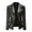 Black, variant on Lindreshi Leather Jacket for Women Women Cool Faux Leather Jacket Long Sleeve Zipper Fitted Coat Fall Short Jacket