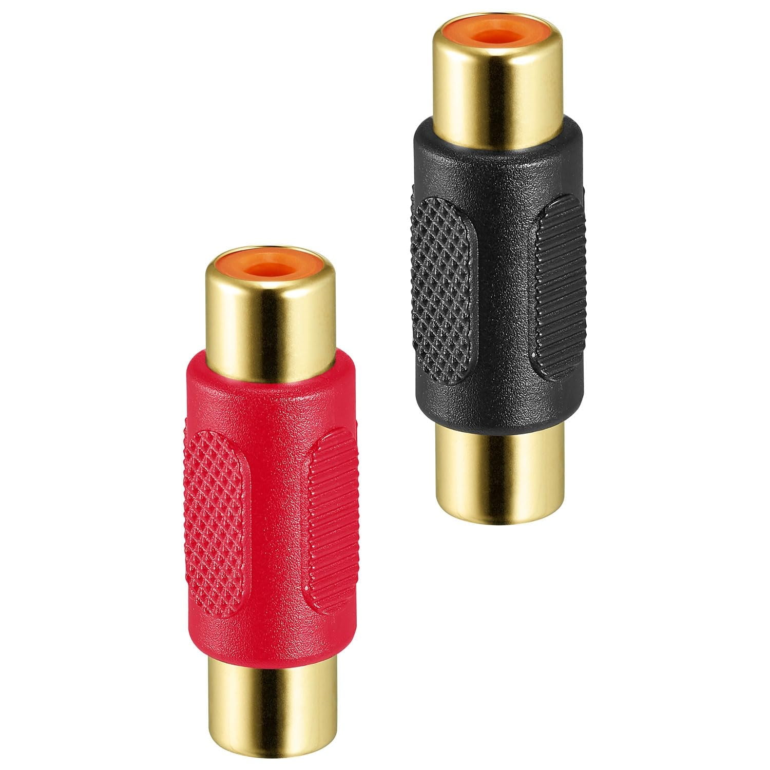 INSIGNIA RCA Couplers - Premium Audio Adapter – High-Fidelity Sound, Durable Materials, Compatible with Home Theater, Studio & Hi-Fi Systems