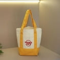 thumbnail image 4 of Trader Joes Pastel Mini Canvas Tote Bags 2025 Limited Edtion, 4 of 5