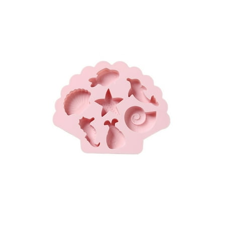 

Washable Silicone Sea Creature Modeling Cake Molds Cake Candy Chocolate Decorating Tray DIY Craft Project