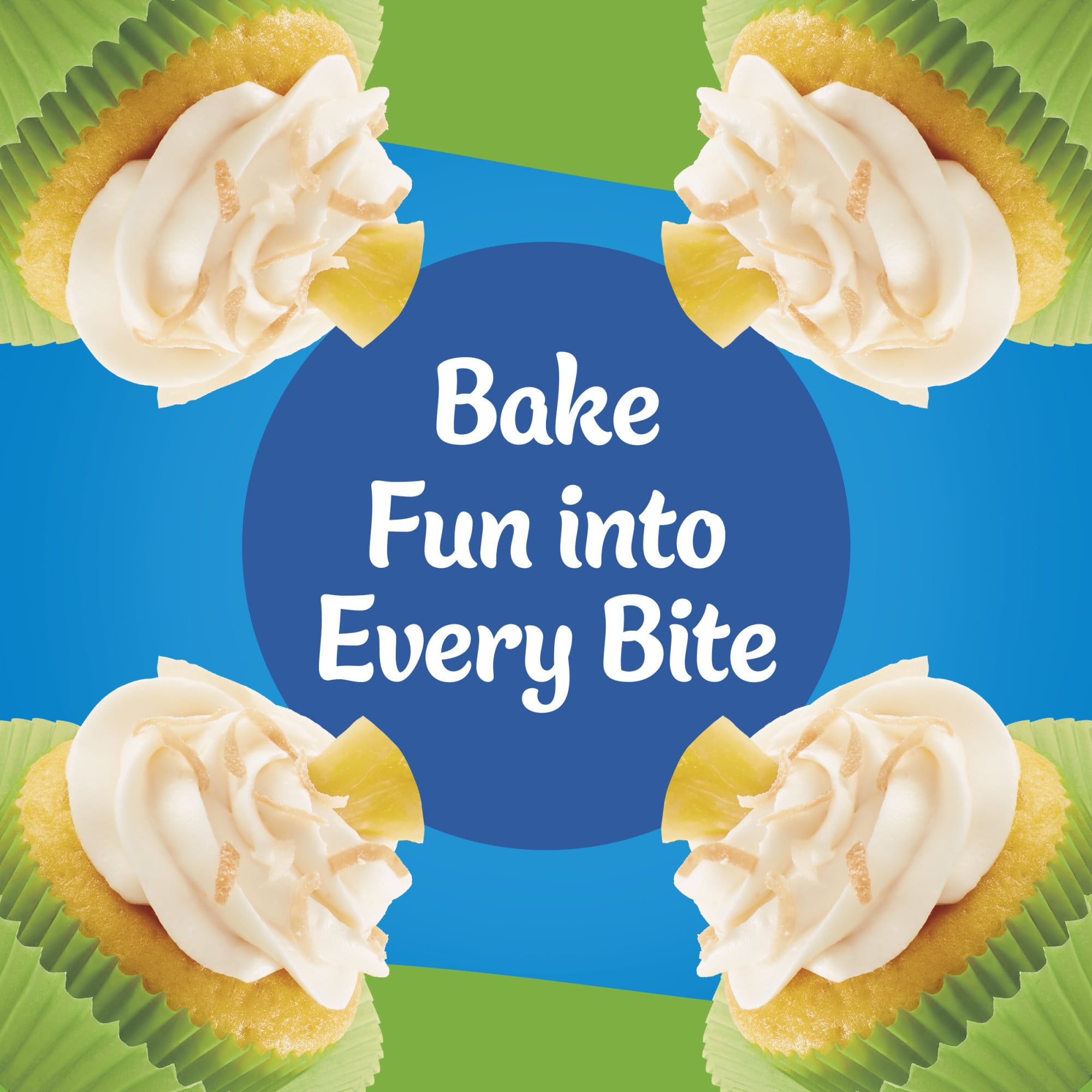 (12 pack) Pillsbury Moist Supreme Pineapple Cake Mix, 15.25 oz Box