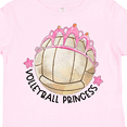 thumbnail image 4 of Inktastic Volleyball Princess Tiara Girls Toddler T-Shirt, 4 of 5