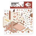 thumbnail image 2 of AUTUMN Fun DIY Stickers Scene Make Your Own Supermarket, DIY 3D House Stickers, Cute 3D Korean Cartoon Scene Stickers for Adult Relief Stress Pass The Time, 2 of 7
