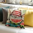 thumbnail image 3 of BANET It's Y'all Decorative Throw Pillow Covers , Red Green Porch Patio Outdoor Pillowcase, Seasonal Sofa Couch Cushion Case Home Decor White, 3 of 5