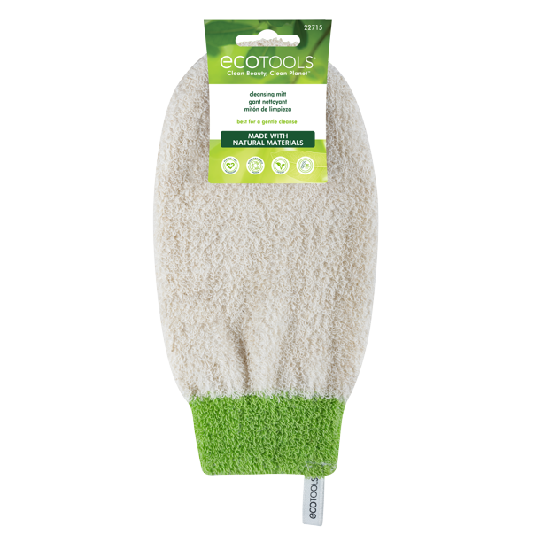 EcoTools Bath and Shower Cleansing Mitt for Body, Moderate Exfoliation
