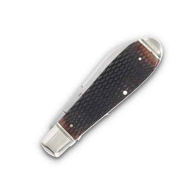 Rough Ryder Knives Rough Ryder 30th Anniversary Teardrop Jack Brown Checkered Bone RR2628