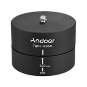 Andoer 360° 120 Minutes Panoramique Rotatif Trépied Time Lapse Stabilisateur Trépied Adaptateur pour Gopro Mobilephone