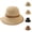 Z01-Beige, variant on Beach Hats for Women , Hiking Hat , Beach Hat Women Women's Hand-Woven Crochet Straw Sun Hat Wide Brim Floppy Boater Hat for Outdoor Summer Beach Travel Gardening Khaki