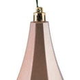 thumbnail image 2 of Vickerman 8" Rose Gold Candy Finish Diamond Finial Ornament, Pack of 2, 2 of 6