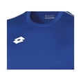 thumbnail image 3 of Lotto - Camiseta Delta de Jersey de Manga Corta para Hombre (Azul real/Blanco), 3 of 3