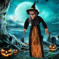 thumbnail image 2 of Fantasma colgante de Halloween, decoración de bruja colgante brillante, casa embrujada, suministros para fiestas, 2 of 4