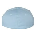 thumbnail image 3 of Flexfit - Twill Baseball Cap, Carolina Blue S/M, 3 of 7