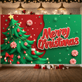 thumbnail image 3 of Decorative Design Christmas Banner Holiday Tree Candy Cane for Christmas Party Decoration Indoor Celebration Winter Event, 3 of 9