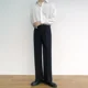 thumbnail image 5 of Pantalones anchos y holgados de verano para hombre, pantalones de traje rectos para hombre, ropa de lujo nueva en primavera, reseñas coreanas, muchos estilos clásicos de vestir, 5 of 5