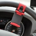 thumbnail image 4 of Deyuer Phone Holder, Auto Car Steering Wheel Mount Holder Rubber Band for iPhone Smartphone GPS,, 4 of 7
