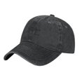 thumbnail image 2 of ZICANCN Love Graffiti Adjustable Baseball Cap Women, Hats for Men Adult Washed Cotton Denim Baseball Caps Fashion Black, 2 of 8