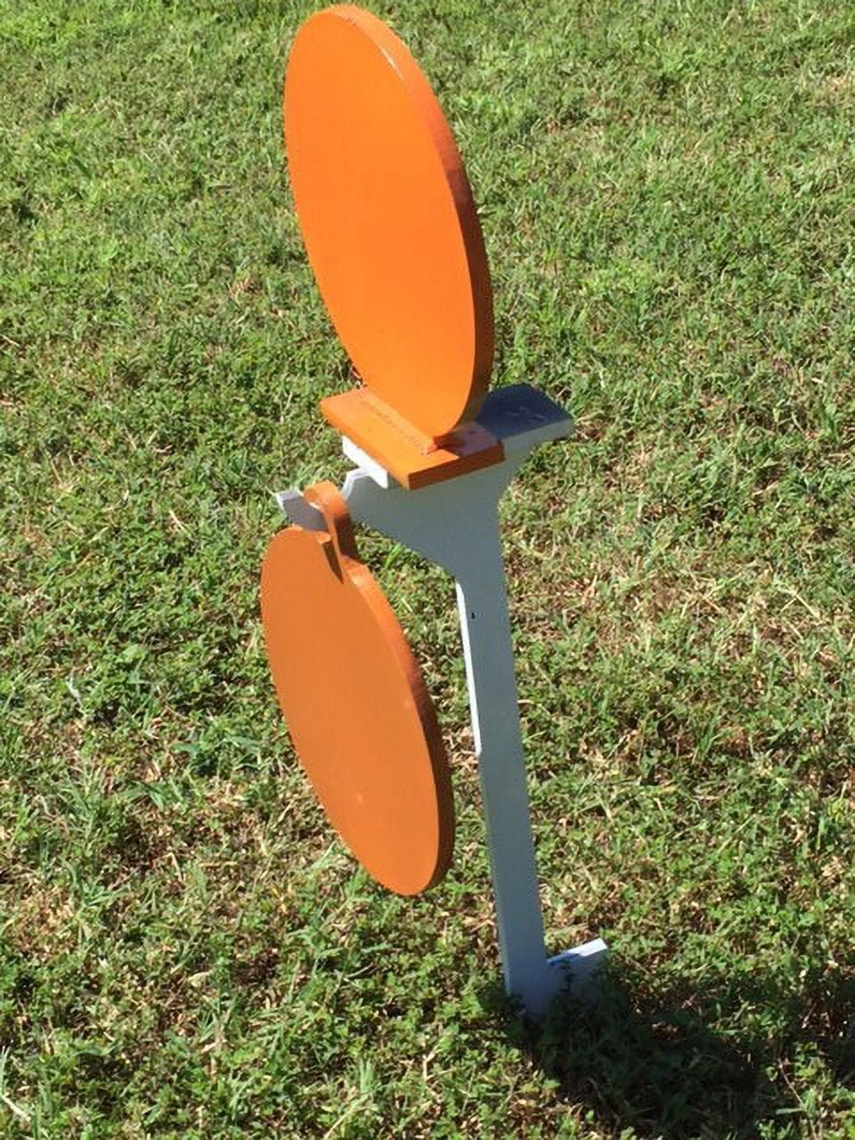 Magnum Target 24 inch Heavy-Duty-Knock-over-amp-Hanging-Stands-for-Steel-Targets-6pc-Metal-Set - STD6NP-HOOK