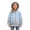 Blue_#07, variant on Sewkxo Toddler Rain Jacket Waterproof Hooded Rain Coats for Girls Windbreaker Outwear,Blue 100
