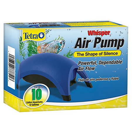 Tetra Whisper Air Pump Up To 10 Gallons, For Aquariums, Powerful (Best Fish Tank Air Pump)