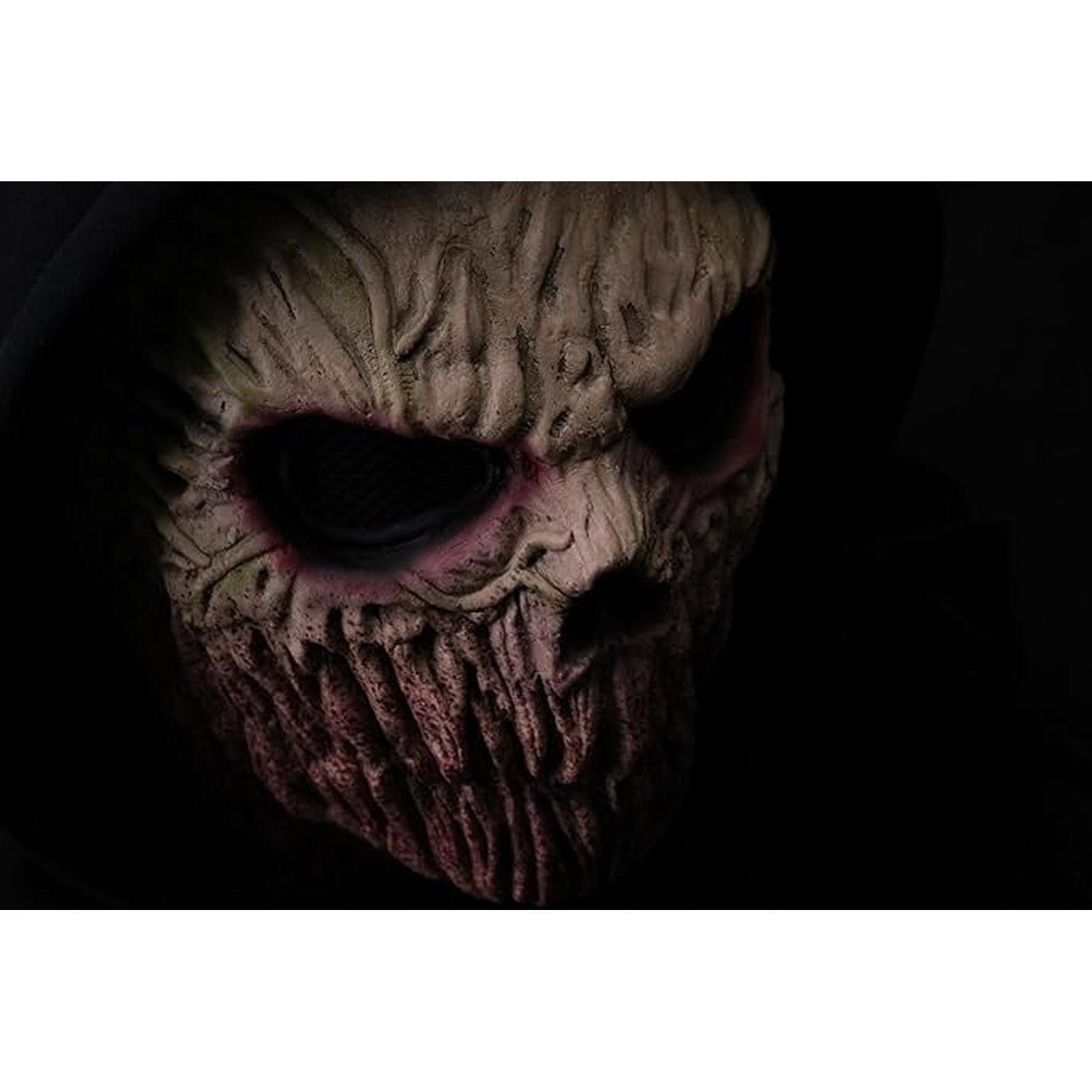Mouthless Melted Face Monster Latex Mask for Halloween Cosplay Parties