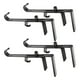 thumbnail image 2 of Moyic 4 unids/set elegante soporte de media navideña para marco de puerta fácil instalación ahorro de espacio Kits de decoración para fiestas, 2 of 6