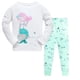 thumbnail image 2 of Conjunto de ropa para bebé y niña, pijamas para niños, para Feliz Navidad ropa de dormir, ropa para el hogar de manga larga, 2021, 2 of 4