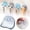 Light Ashy, variant on Clearance Under $5 | Heavy Duty Vacuum Suction Cup Shower Holder, Reusable Drill-Free Utility Hooks For Bath Linens, Shavers And Kitchen Storage(Light Blue)