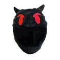 thumbnail image 2 of Almencla Devil Cover Cute Creative for Men Women Funny Helmet Cover Red, 2 of 8