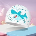 thumbnail image 4 of MVRLSH Bonnet de Bain en Silicone Confortable Non Resserré pour Enfants Garçons et Filles Entraînement à la Natation, 4 of 9