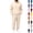 Beige, variant on Men's Tracksuits 2 Piece Set Sweatsuits Casual Hoodies and Sweatpants Athletic Outfits Jogging Soft Sweat Suits for Men XL