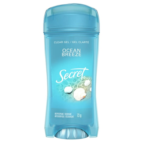 Secret Fresh Clear Gel Antiperspirant and Deodorant for Women, Ocean Breeze Scent