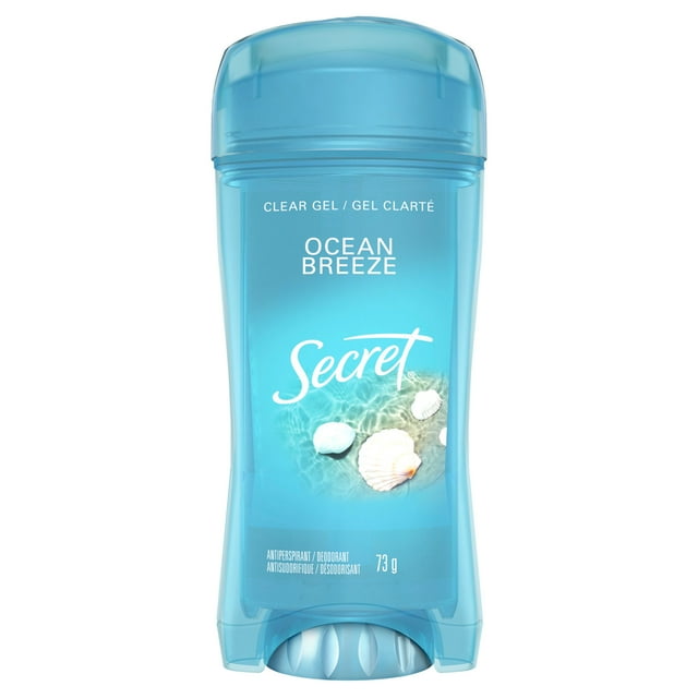 Secret Fresh Clear Gel Antiperspirant and Deodorant for Women, Ocean Breeze Scent