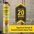 thumbnail image 3 of Kit aislante de espuma en aerosol STANLEY Supercoat, 800 ml, paquete de 12, 3 of 7