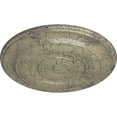 thumbnail image 3 of Ekena Millwork 18"OD x 1 1/2"P Niobe Ceiling Medallion (Fits Canopies up to 8 5/8"), Hand-Painted Castle Stone Crackle, 3 of 5