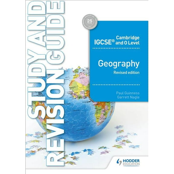 Cambridge IGCSE and O Level Geography Study and Revision Guide Revised Edition: Hodder Education Group, (Paperback)