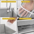 thumbnail image 5 of HOMELUX THEORY 2 PC Heavy Duty Over the Door Organizer 55x14x6.7", 6 Large Front & 12 Side Pockets, Hanging Storage Closet Door Organizer for Bedroom, Bathroom and Baby Nursery Storage (Light Gray), 5 of 11