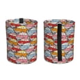 thumbnail image 2 of Easygdp Cute Cars Car Trash Can Garbage Car Accessories Trash Can Car Waste Bin for for Driver and Passenger Any Vehicle, 2 of 7