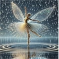 thumbnail image 1 of Diamond Art Kit for Adults, 5D DIY Fairy Angel Wings Diamond Painting Kit for Adults Beginners, Diamond Dot Kit, Home Wall Decor Arts and Crafts 16×16 Inch Unframed,Ballet, 1 of 8