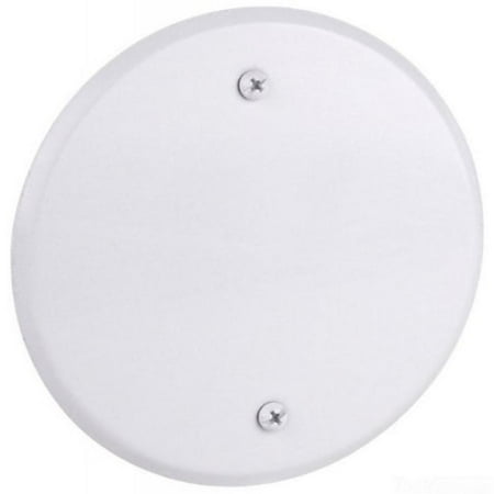 UPC 042269350069 product image for Red Dot CCRB Device Outlet Box Cover, Blank, Round, 5-Inch Diameter, White | upcitemdb.com