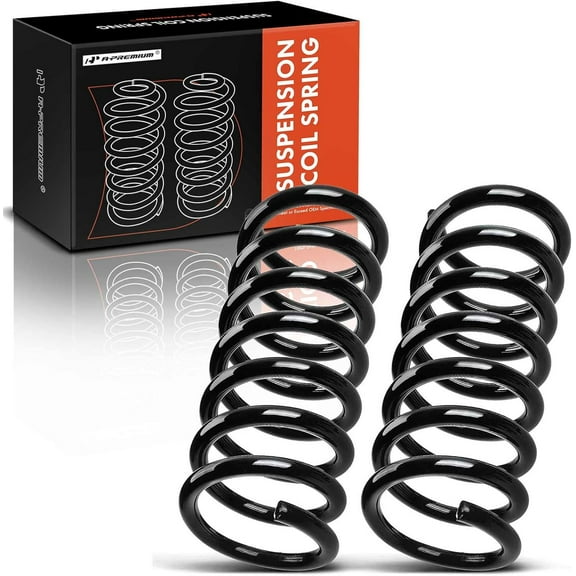A-Premium 2Pcs Rear Suspension Coil Spring Set Compatible with Chevrolet Equinox 2005-2006 & Pontiac Torrent 2006, Driver and Passenger Side, Replace# 15775612, 15775613
