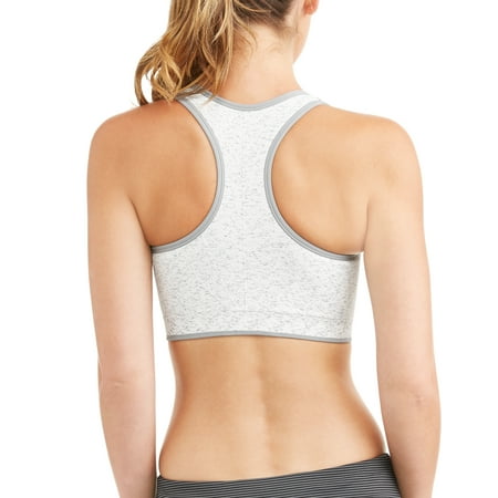 danskin now zip front bra